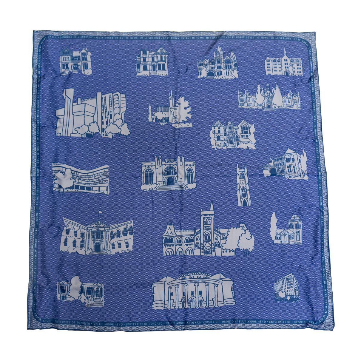 U of T Silk Scarf | Little Goat Studio